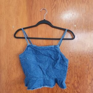 American Eagle Denim Tank